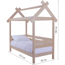 Кровать-домик Пеппи 80х160