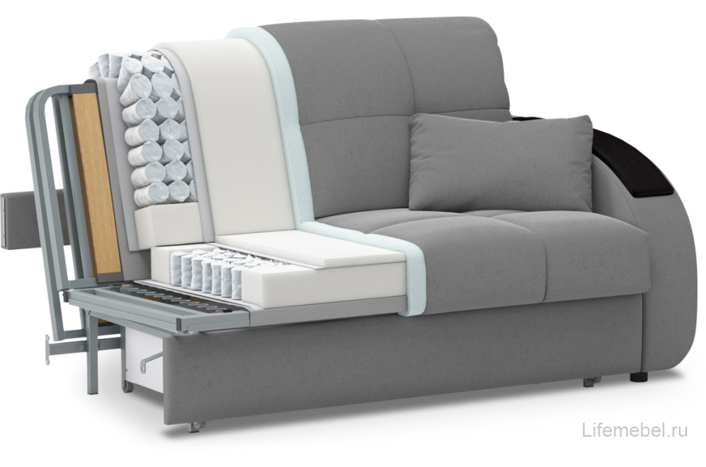 Диван Moon Family 109 Н30С Lux v1+(2)65 н 004787 бежевый 74-70