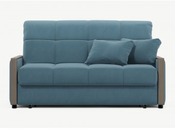 Диван Moon Family 125 74-189 голубой / дуб галиано
