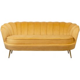 Дизайнерский диван Pearl Triple Yellow