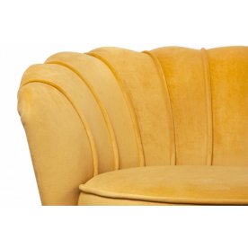 Дизайнерский диван Pearl Triple Yellow