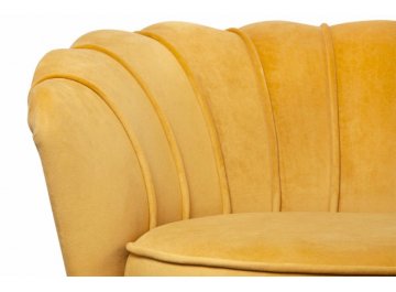 Дизайнерский диван Pearl Triple Yellow