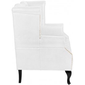 Кожаный дизайнерский диван Royal Sofa White