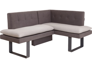 Диван Magic 120-158 L левый uno grey / silver