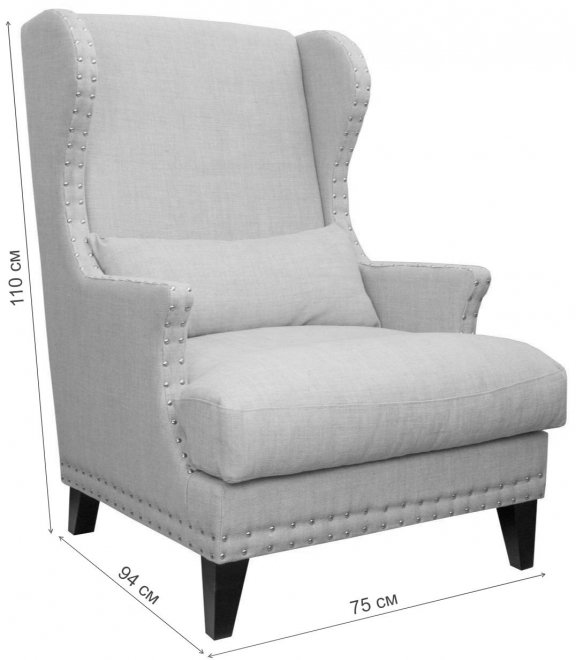 Кресло Agon KS-966-1-O beige