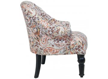 Низкое кресло Desta Orange Flower