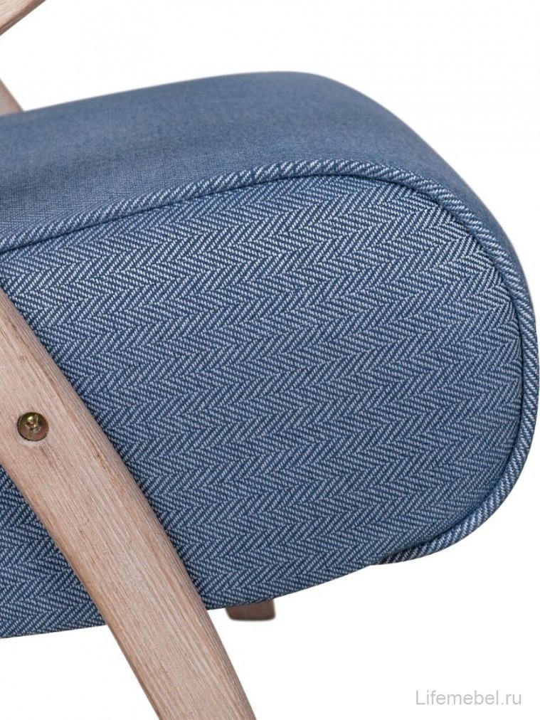 Низкое кресло Fobos blue