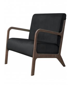 Низкое кресло Mody Black