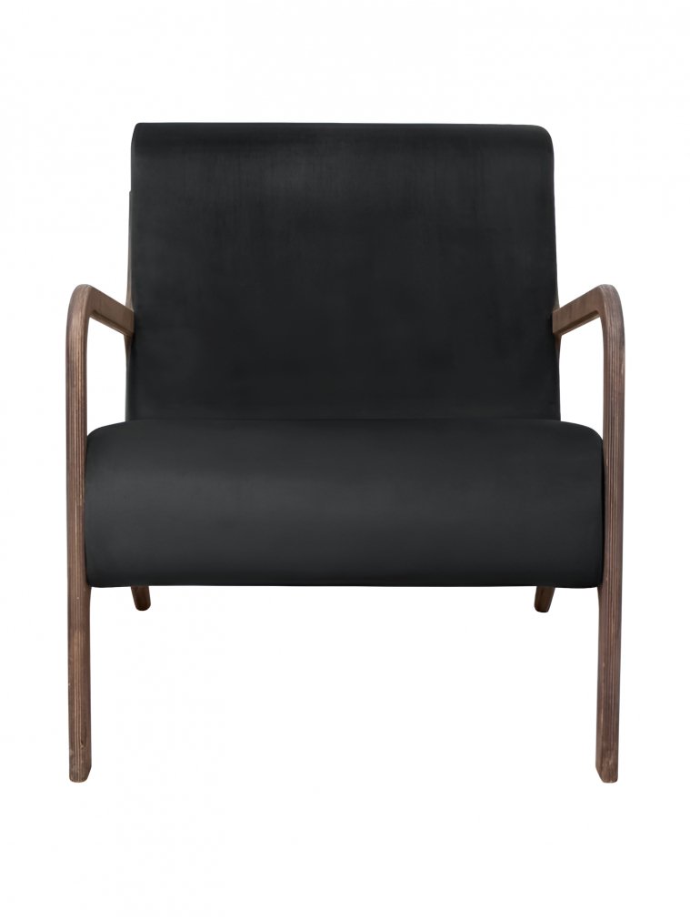 Низкое кресло Mody Black