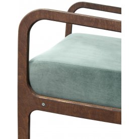 Низкое кресло Mody Green
