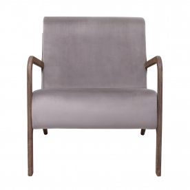 Низкое кресло Mody Grey