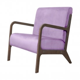 Низкое кресло Mody Purple