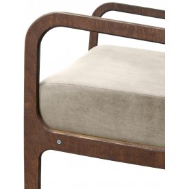 Низкое кресло Mody Taupe