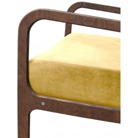 Низкое кресло Mody Yellow