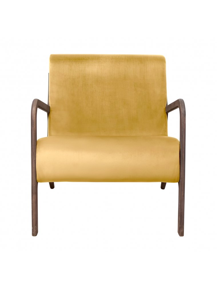 Низкое кресло Mody Yellow