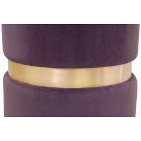 Дизайнерский пуф Brassy Violet