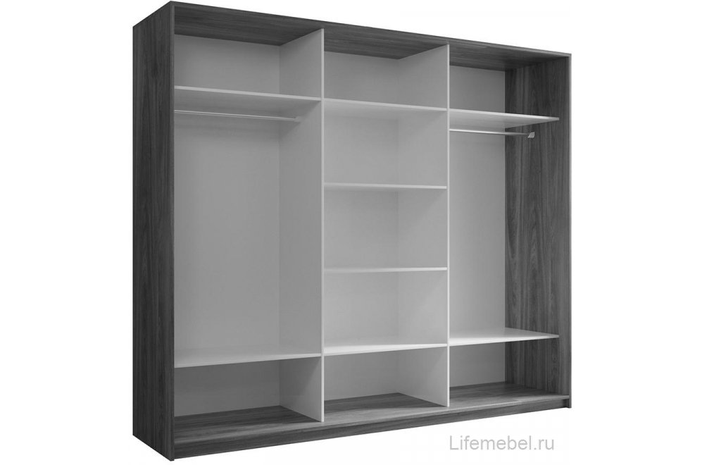 Шкаф-купе Кааппи 2 180х60 дуб харбор эспрессо