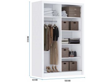 Шкаф-купе Дрим-2 1,5 м