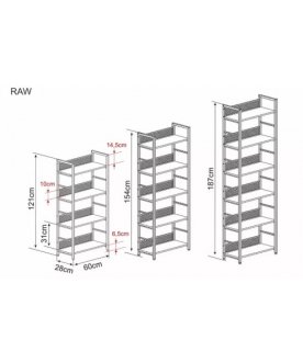 Стеллаж Raw R4