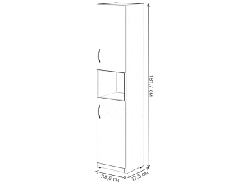 Стеллаж Simple SR-5U.4R