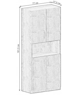 Стеллаж Simple SR-5W.4