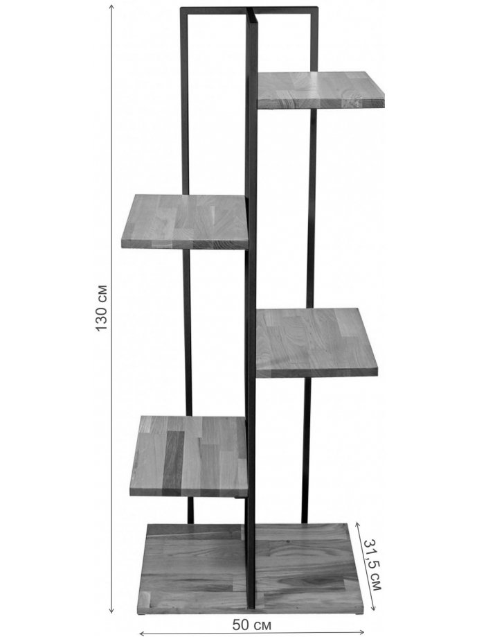 Цветочница Loft 6 MAX золотая
