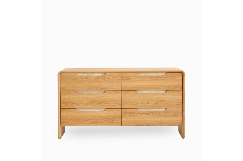 Комод Миэль 140х40 дуб