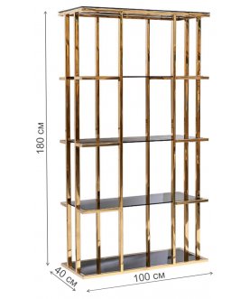 Стеллаж 46AS-SH1537-GOLD
