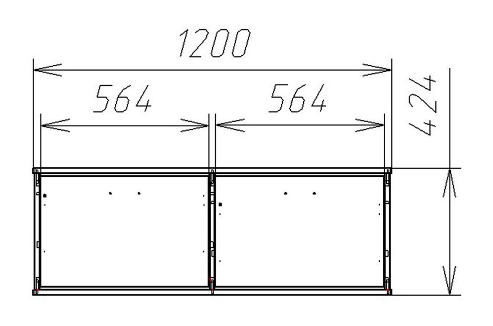 Обувница Мебелайн-7 венге / дуб молочный