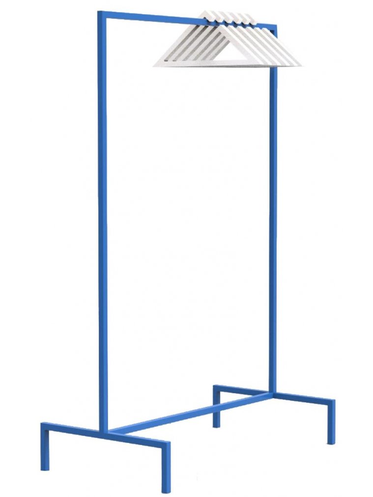 Напольная вешалка Metalframe синяя