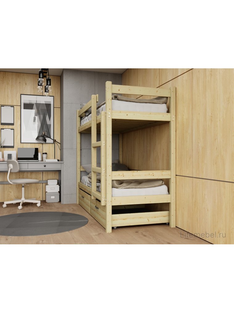 Двухъярусная кровать Алита 80х160