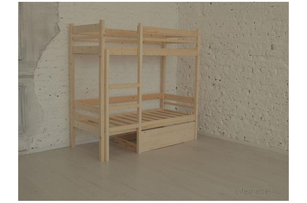 Двухъярусная кровать Микки 90х190
