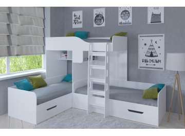 Двухъярусная кровать Трио