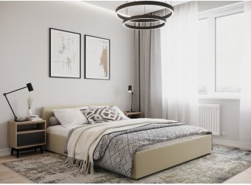 Двуспальная кровать Moon Family 1250
