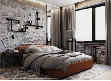Двуспальная кровать Moon Family 1250