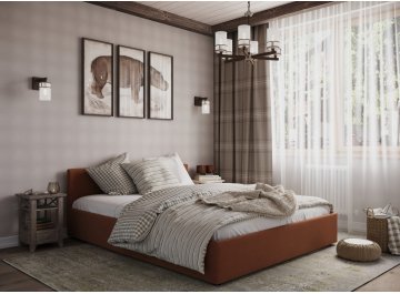 Двуспальная кровать Moon Family 1250