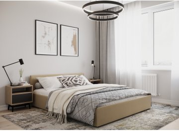 Двуспальная кровать Moon Family 1250