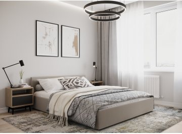 Двуспальная кровать Moon Family 1250