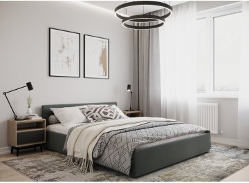 Двуспальная кровать Moon Family 1250