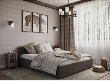 Двуспальная кровать Moon Family 1250