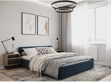 Двуспальная кровать Moon Family 1250
