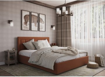 Двуспальная кровать Moon Family 1251
