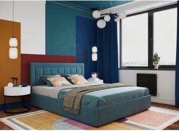 Двуспальная кровать Moon Family 1251