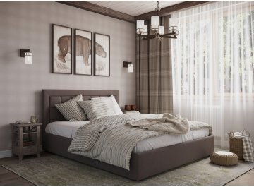 Двуспальная кровать Moon Family 1251