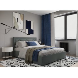 Двуспальная кровать Moon Family 1255