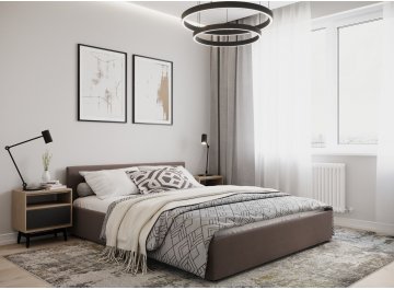 Полутораспальная кровать Moon Family 1250