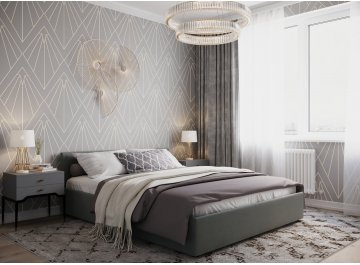 Полутораспальная кровать Moon Family 1250