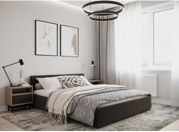 Полутораспальная кровать Moon Family 1250