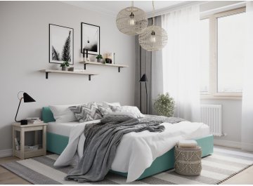 Полутораспальная кровать Moon Family 1250