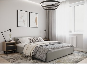 Полутораспальная кровать Moon Family 1250
